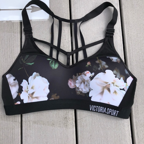 VICTORIA’S SECRET lightly lined sport bra, sz 32C - Picture 3 of 11